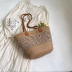 Elegant Women’s Handbag – Intricately Woven Design