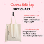 Cute Teeth Tote Bag – Funny Dentist & Dental Assistant Gift, Reusable Canvas Shopping Bag